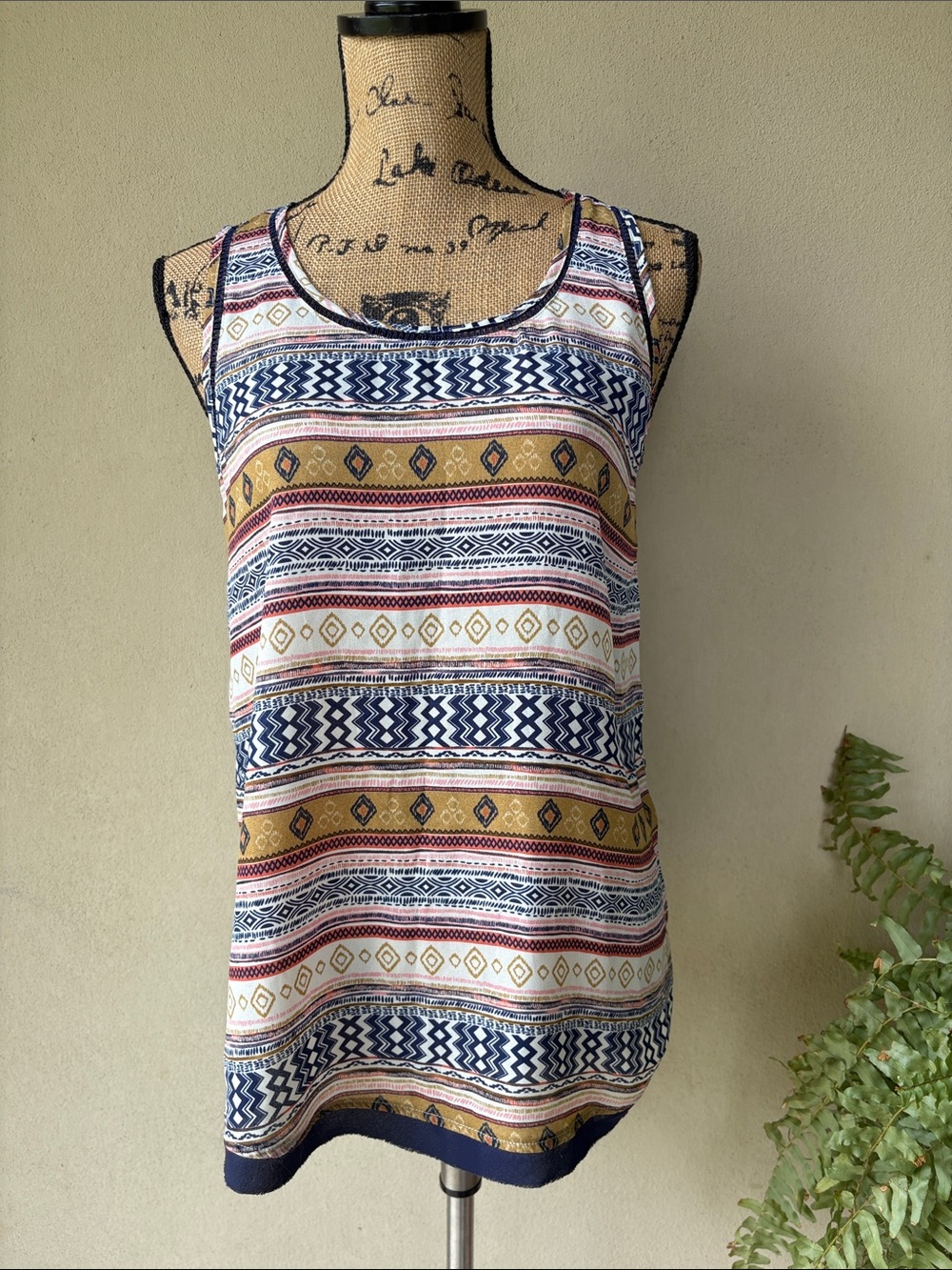 THML Aztec Stripe Tank